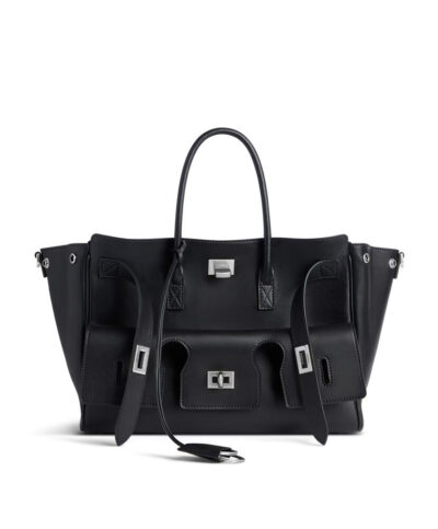 Balenciaga Bel Air Small Carry All Bag Black